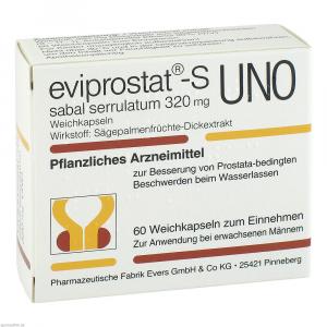 EVIPROSTAT-S sabal serrulatum 320 uno Kapseln