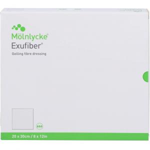EXUFIBER 20x30 cm Gel-Faserverband
