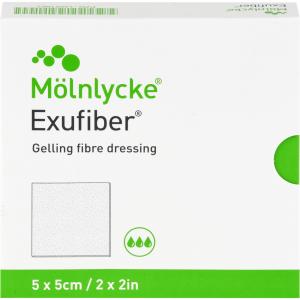 EXUFIBER 5x5 cm Gel-Faserverband
