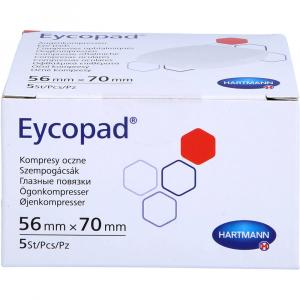 EYCOPAD Augenkompressen 56x70 mm unsteril