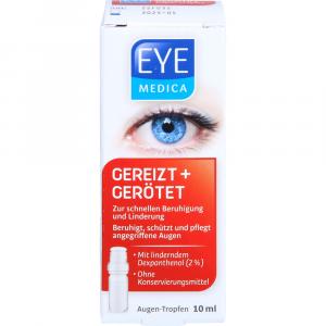 EYEMEDICA gereizt+gerötet Dexpanthenol Augentr.