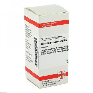 FERRUM ARSENICOSUM D 6 Tabletten