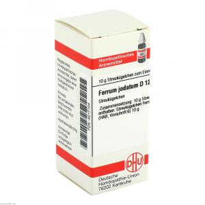 FERRUM JODATUM D 12 Globuli