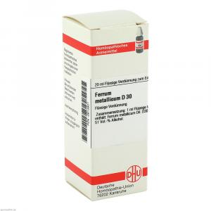 FERRUM METALLICUM D 30 Dilution