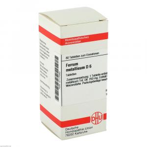 FERRUM METALLICUM D 6 Tabletten