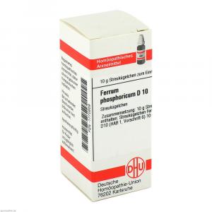 FERRUM PHOSPHORICUM D 10 Globuli