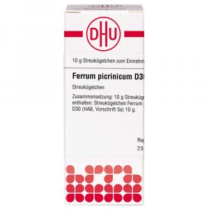 FERRUM PICRINICUM D 30 Globuli Ind.Fert.