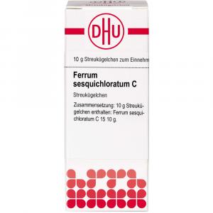 FERRUM SESQUICHLORATUM C 15 Globuli Ind.Fert.