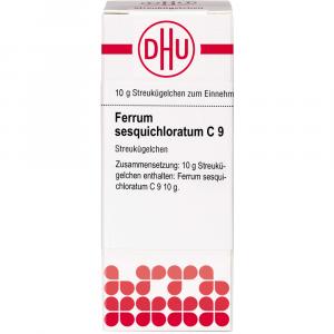 FERRUM SESQUICHLORATUM C 9 Globuli Ind.Fert.