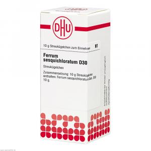 FERRUM SESQUICHLORATUM D 30 Globuli