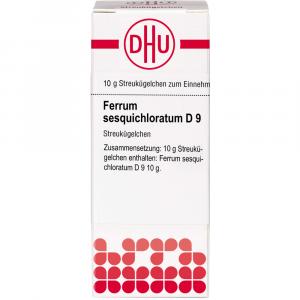 FERRUM SESQUICHLORATUM D 9 Globuli Ind.Fert.