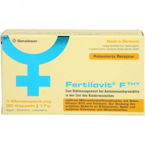 FERTILOVIT F THY Kapseln