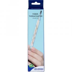 FIEBERTHERMOMETER analog mit Glaskörper