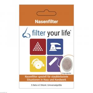 FILTER YOUR LIFE Nasenfil.f.Haus u.Handwerk uni.Gr