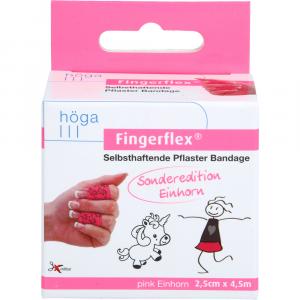 FINGERFLEX 2,5 cmx4,5 m pink Einhorn latexfrei