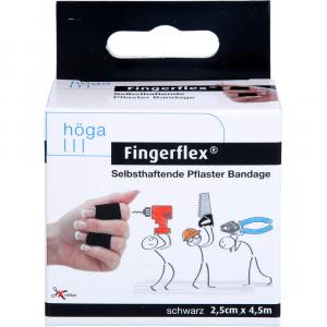 FINGERFLEX 2,5 cmx4,5 m schwarz latexfrei