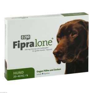 FIPRALONE 268 mg Lsg.z.Auftropf.f.große Hunde