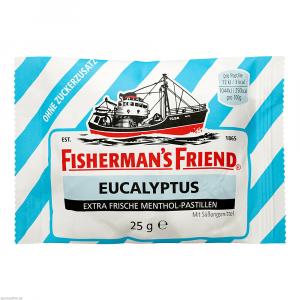 FISHERMANS FRIEND Eucalyptus ohne Zucker Pastillen