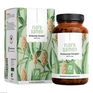 FLORASAMEN Flohsamenschalen Kapseln vegan