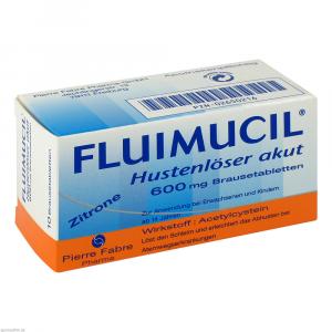 FLUIMUCIL Hustenlöser akut 600 Brausetabletten