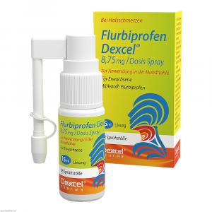 FLURBIPROFEN Dexcel 8,75 mg/Dos.Spray Mundhöhle