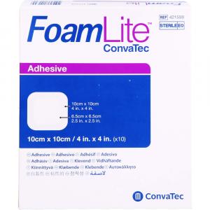 FOAM LITE ConvaTec adhäsiv PU-Schaumverb.10x10 cm