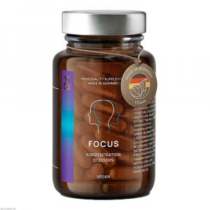 FOCUS mit Citicolin+Vitamin B5+Ginkgo+Bacopa Kaps.