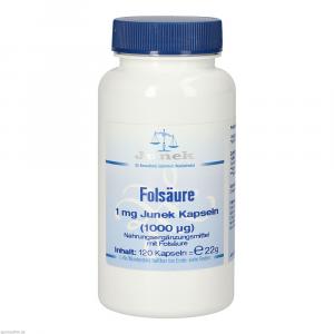 FOLSÄURE 1 mg Junek Kapseln