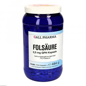FOLSÄURE 2,5 mg GPH Kapseln