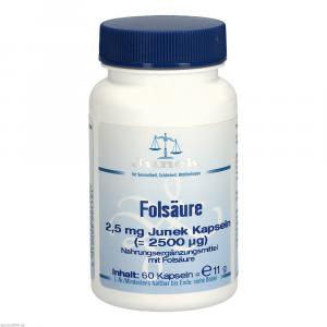 FOLSÄURE 2,5 mg Junek Kapseln