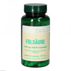 FOLSÄURE 300 μg Bios Kapseln