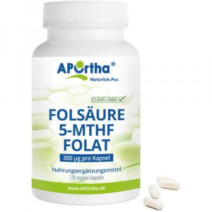 FOLSÄURE 5-MTHF Folat 300 μg vegan Kapseln