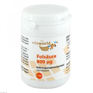 FOLSÄURE 800 μg Tabletten