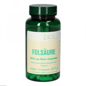 FOLSÄURE 900 μg Bios Kapseln