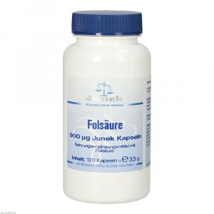 FOLSÄURE 900 μg Junek Kapseln