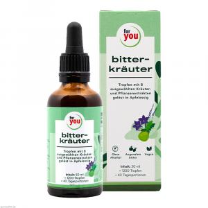FOR YOU bitterkräuter-Tropfen