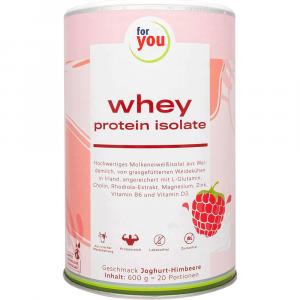 FOR YOU whey protein isolate Joghurt-Himbeere Plv.