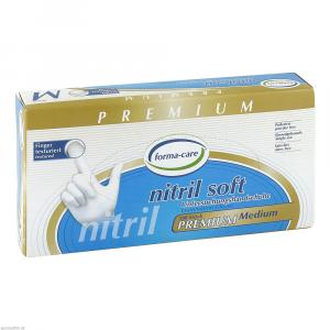 FORMA-care Nitril soft Premium U.Handsch.Gr.M weiß