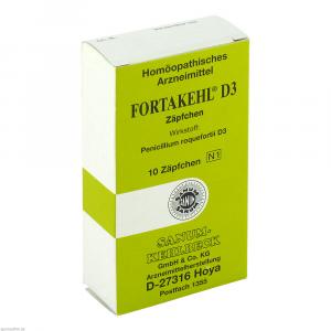 FORTAKEHL D 3 Zäpfchen