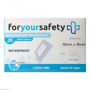 FORYOURSAFETY selbstklebender Wundverb.w.f.10x15cm