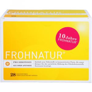 FROHNATUR Pro Serotonin Trinkfläschchen m.Kapseln