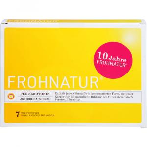 FROHNATUR Pro Serotonin Trinkfläschchen m.Kapseln