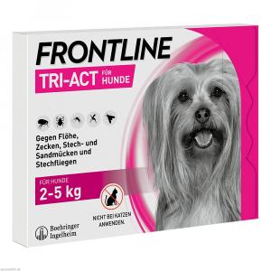 FRONTLINE Tri-Act Lsg.z.Auftropfen f.Hunde 2-5 kg