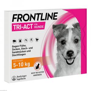 FRONTLINE Tri-Act Lsg.z.Auftropfen f.Hunde 5-10 kg