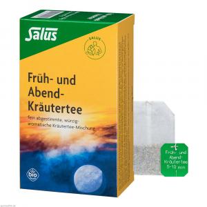 FRÜH- UND ABEND-Kräutertee Bio Salus Filterbeutel