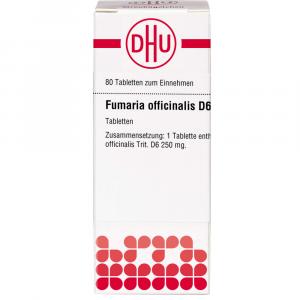 FUMARIA OFFICINALIS D 6 Tabletten