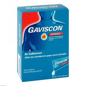 GAVISCON Advance Pfefferminz 1000mg/200mg SUS Btl.