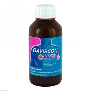 GAVISCON Dual 500mg/213mg/325mg Suspension z.Einn.