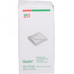 GAZIN Mullkomp.10x10 cm unsteril 16fach Op