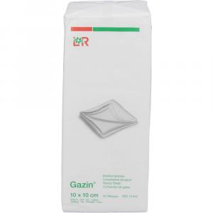 GAZIN Mullkomp.10x10 cm unsteril 32fach Op